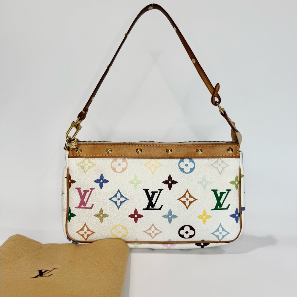 ✨SOLD✨ Vintage Louis Vuitton Murakami Multicolor Pochette